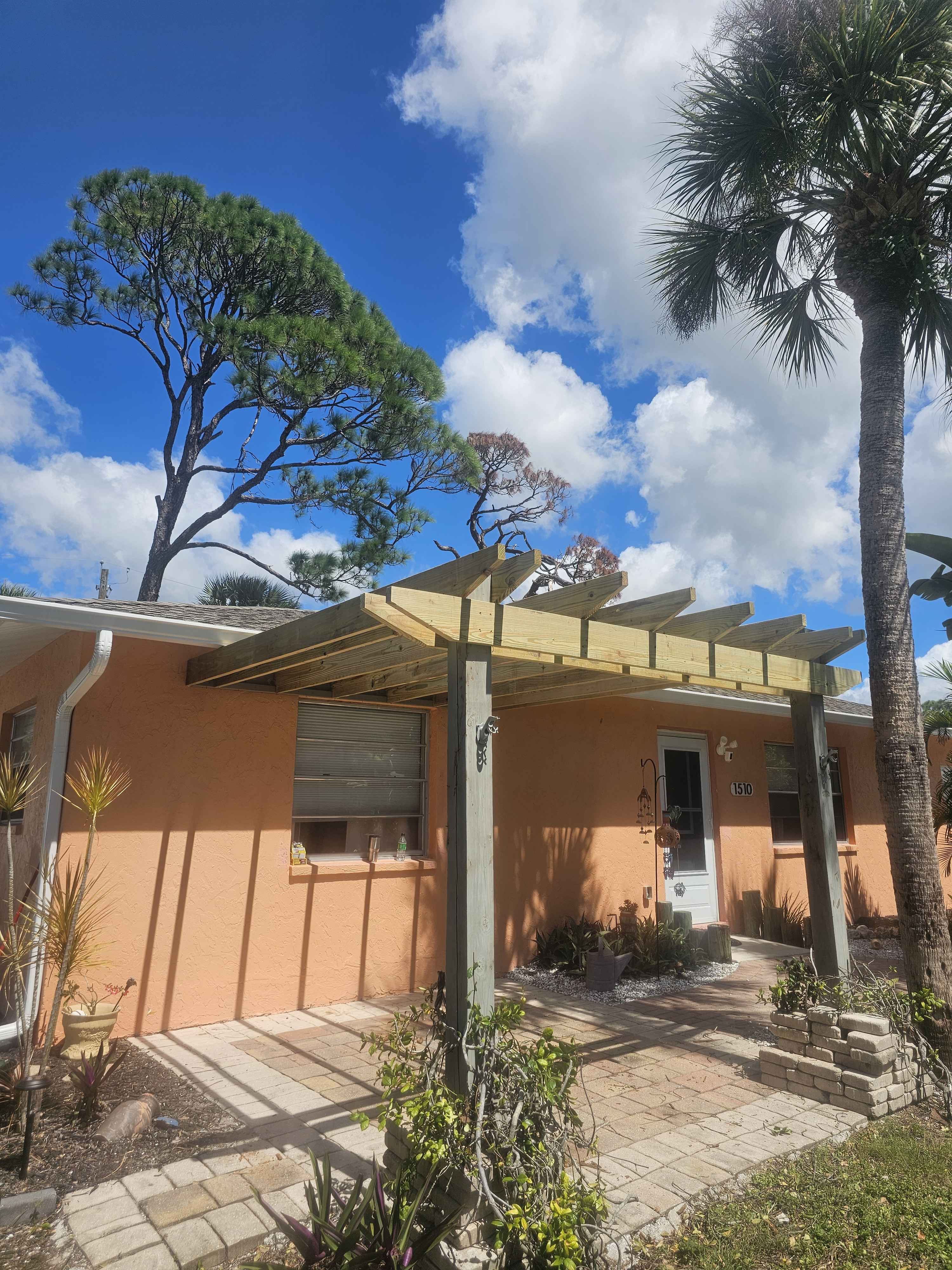 Patio screen enclosure completed in Sarasota FL